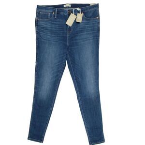 Madewell Women's Size 35 Plus High Rise Skinny Jeans Stretch MSRP $135 NWT 40X33